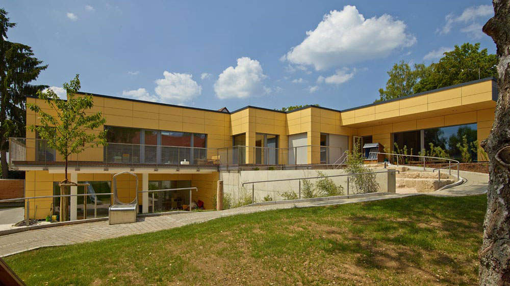 Uwe Maier Holzbau – Villa Kunterbunt Kindergarten Heidenheim