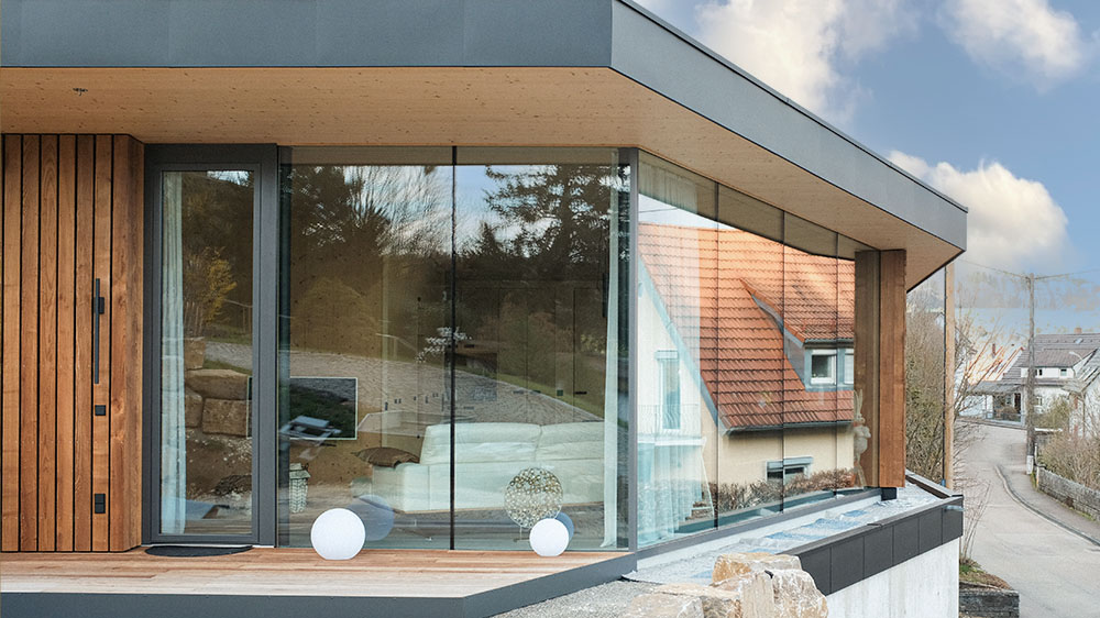 Uwe Maier Holzbau – Moderner Wohnraum auf Garage