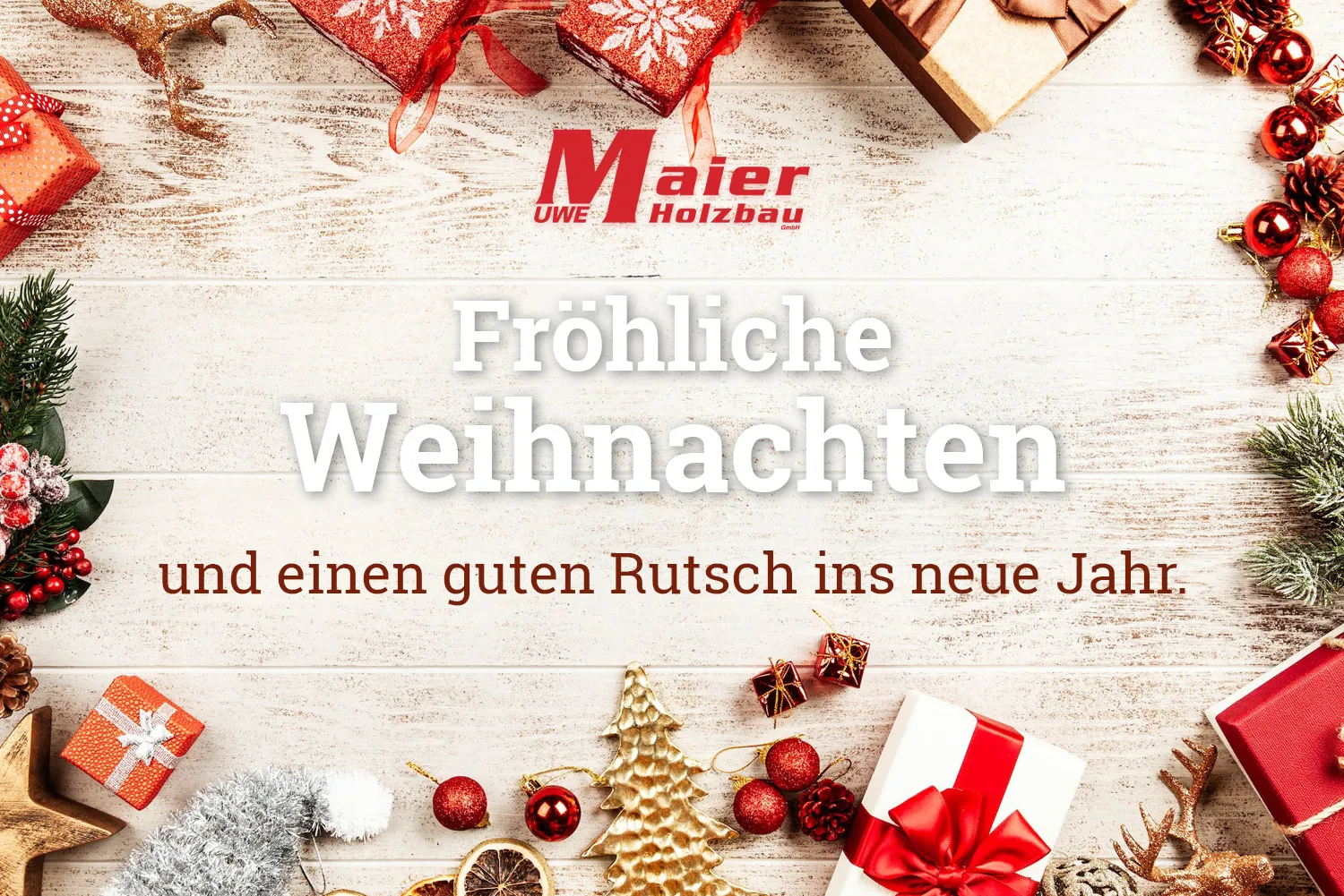 Uwe Maier Holzbau GmbH – Fröhliche Weihnachten!