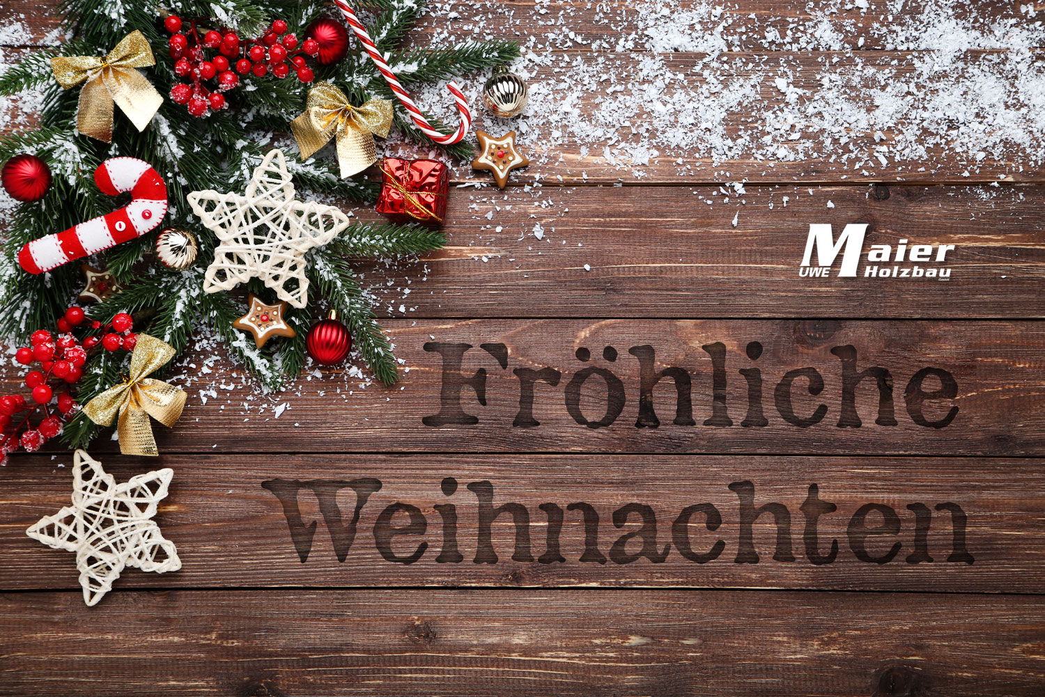 Uwe Maier Holzbau GmbH – Fröhliche Weihnachten!